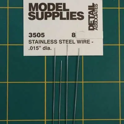 Stainless Steel Wire Pkg(4) -- .015" Diameter 1