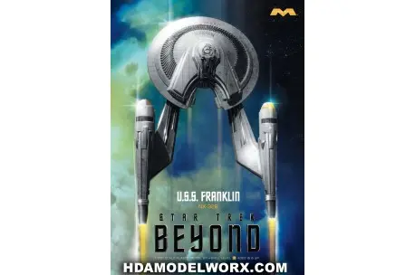 Star Trek Beyond U.S.S. Franklin (1/350 Scale) Science Fiction Kit 1