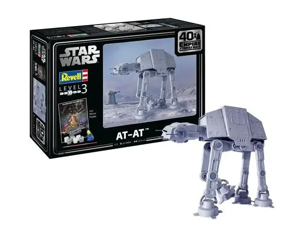 Star Wars At-At - 40Th Anniversary (1/53 Scale) Science Fiction Kit 1
