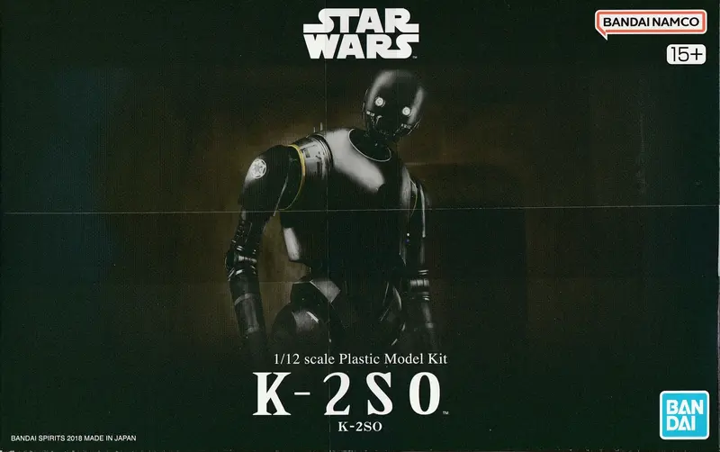 Star Wars K-2So (1/12 Scale) Plastic Figure Model Kit 1