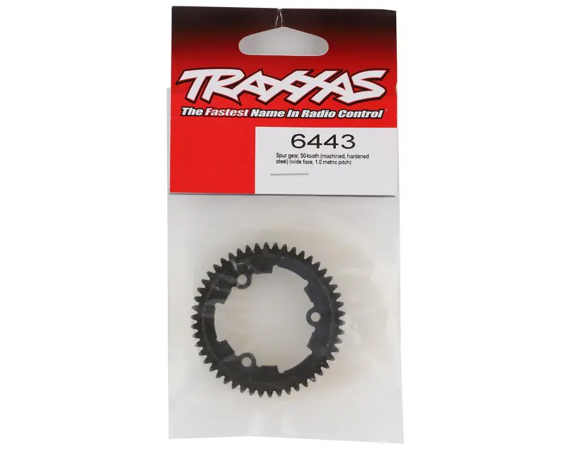 Steel Wide-Face Mod 1.0 Spur Gear (50T) Tra6443 1