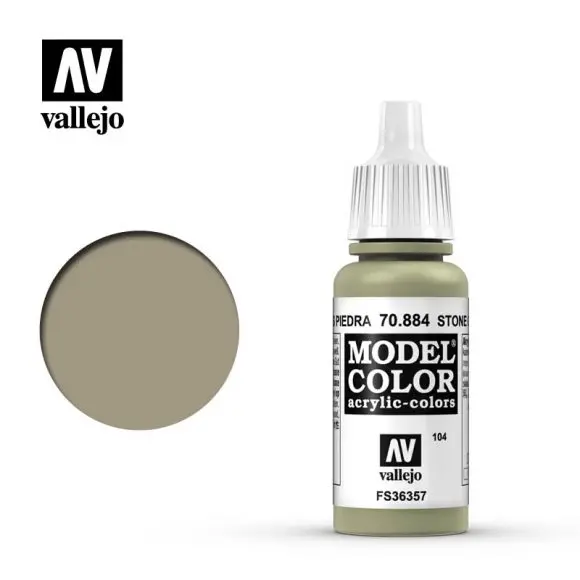Stone Grey (#104) Model Color Acrylic Paint 17Ml 1
