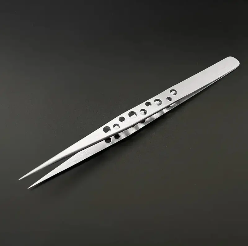 Straight Industrial Tweezers 1