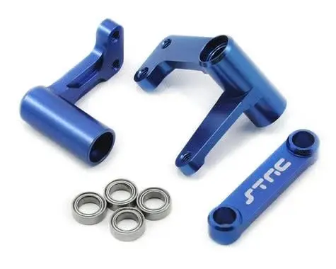 Strc Bellcrank Steering Set For Tra 2Wd Blue 1