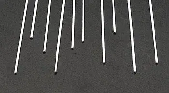 Styrene Rod - Square -- .030 X 10" Long Pkg(10) 1