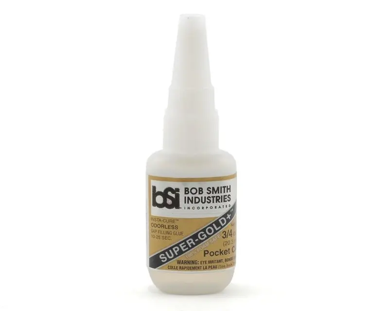 Super-Gold+ Gap Filling Glue Ca Odorless Pocket Glue 1
