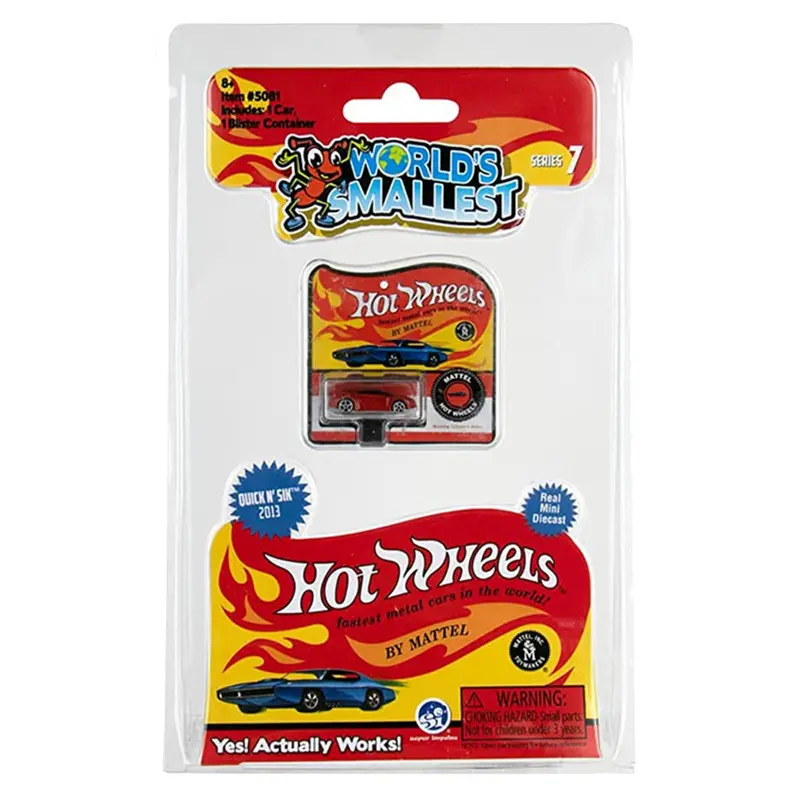 Super Impulse World's Smallest Hot Wheels Quick N Sik Car 1