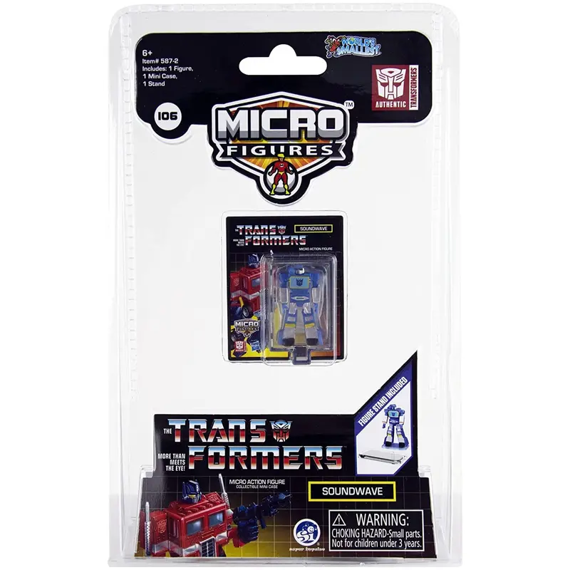 Super Impulse World's Smallest Transformers Soundwave Micro Figure 1