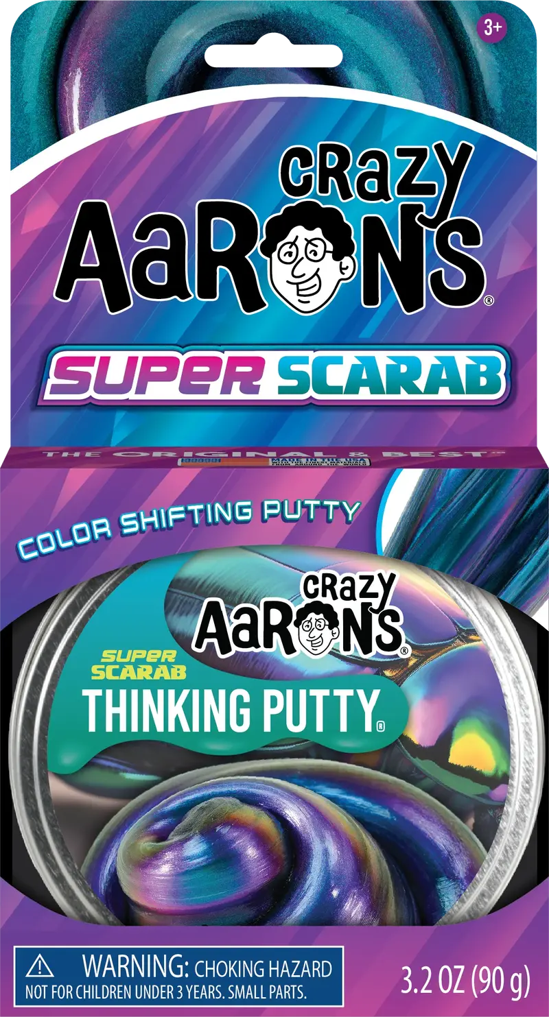 Super Scarab Illusions Thinking Putty 4" 1
