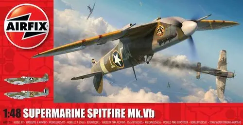 Supermarine Spitfire Mk.Vb (1/48 Scale) Aircraft Model Kit 1