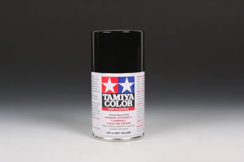 Tamiya Color For Plastics Ts-29 Semi Gloss Black 100Ml Spray Paint Can Tam85029 1