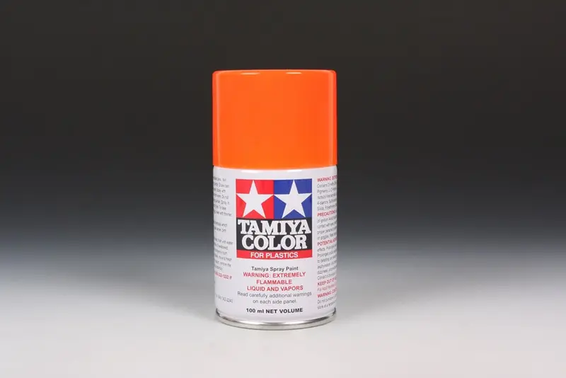 Tamiya Color For Plastics Ts-31 Bright Orange 100Ml Spray Paint Can Tam85031 1