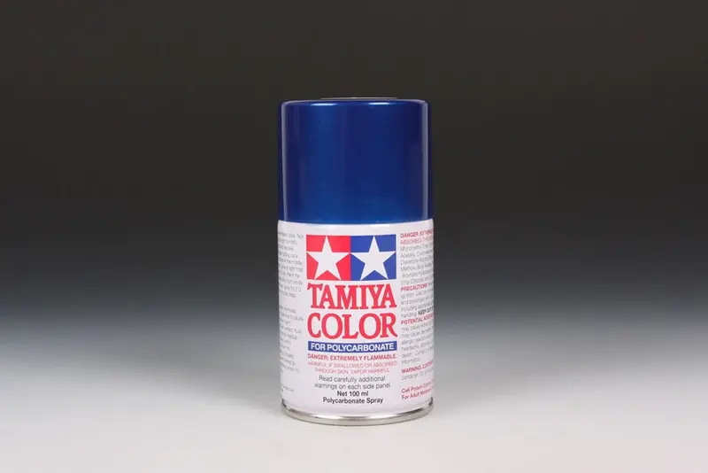 Tamiya Color For Polycarbonate Ps-59 Dark Metallic Blue 100Ml Spray Paint Can Tam86059 1