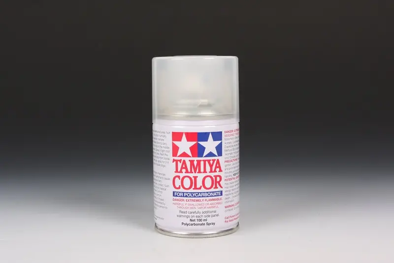 Tamiya Color Ps-55 Flat Clear Flat Polycarbonate Spray Paint 100Ml 1