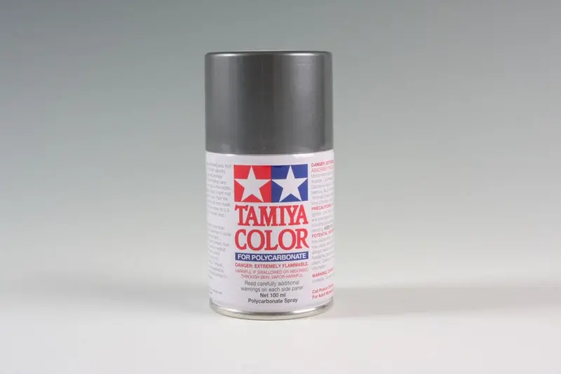 Tamiya Color Ps-63 Bright Gun Metal Polycarbonate Spray Paint 100Ml Tam86063 1