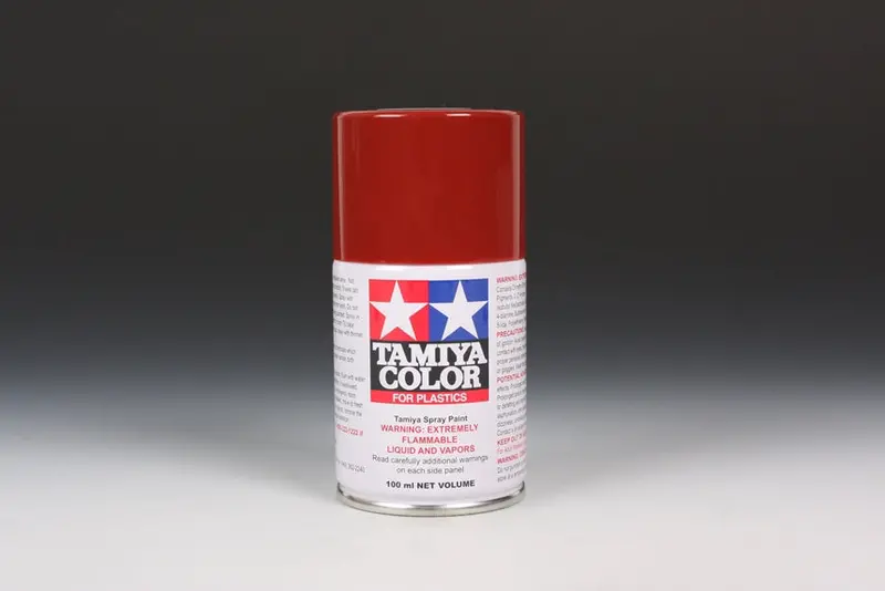 Tamiya Color Ts-33 Dull Red Gloss Spray Lacquer 100Ml 1