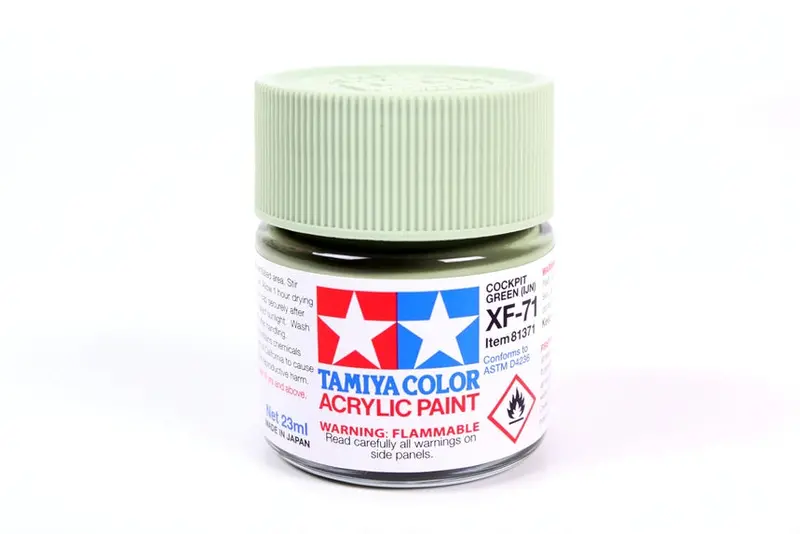 Tamiya Color Xf-71 Cockpit Green Ijn Acrylic Paint 23Ml Bottle Tam81371 1
