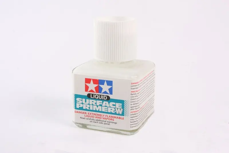 Tamiya Liquid Surface Primer White 40Ml Bottle Tam87096 1