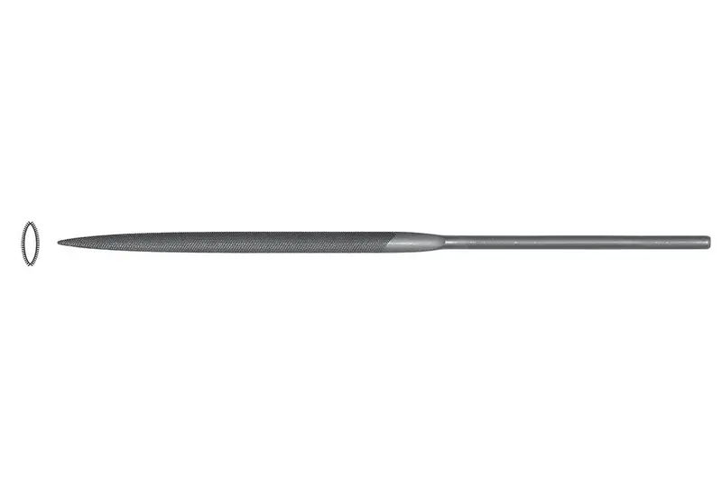 Teborg Crossing Needle File, Cut#2, Item No. 33.882 1
