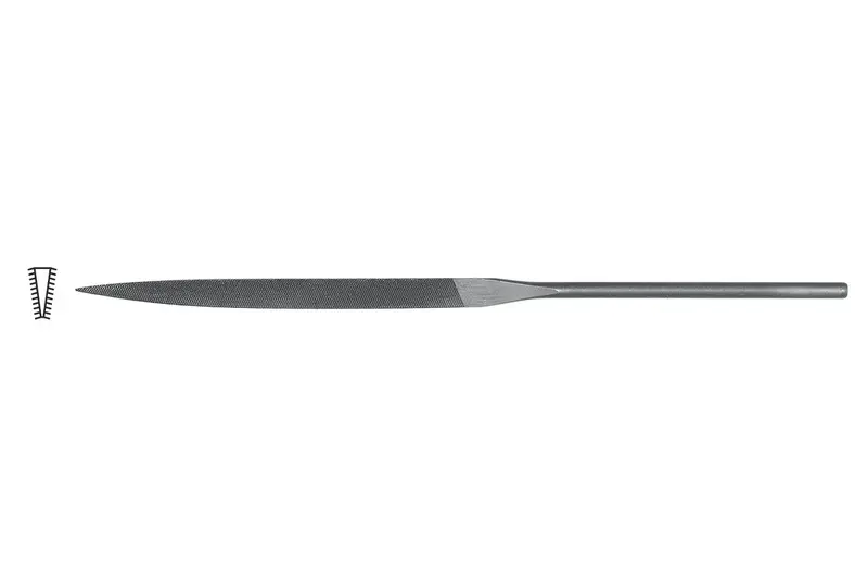 Teborg Knife Needle File, Cut#2, Item No. 33.890 1