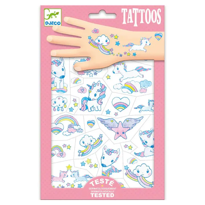 Temporary Tattoos: Unicorns 1