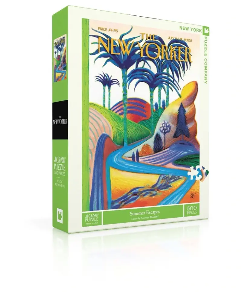 The New Yorker Summer Escapes (500 Piece) Puzzle 1