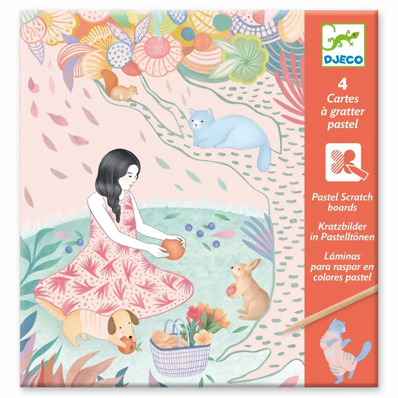 The Picnic Scratch Card Activity Card Set 1
