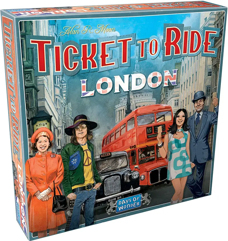 Ticket To Ride London Board Game 1