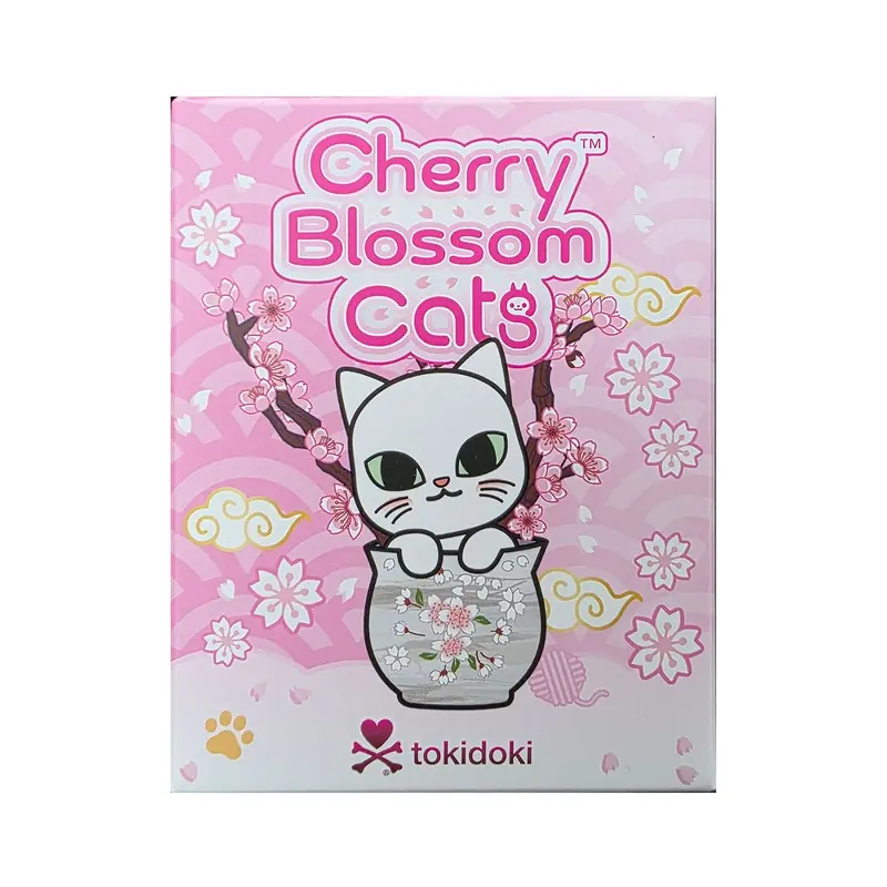 Tokidoki Cherry Blossom Cats Single Blind Box Figure 1