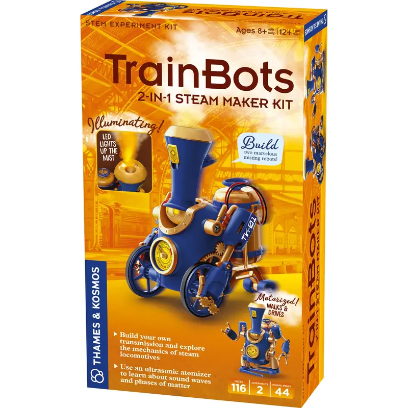 Trainbots: 2-In-1 Steam Maker Kit 1
