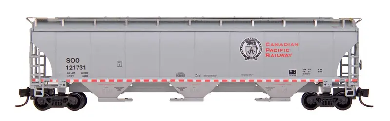 Trinity 5161 Cu. Ft. Hopper - N Scale - Cp/Soo 1