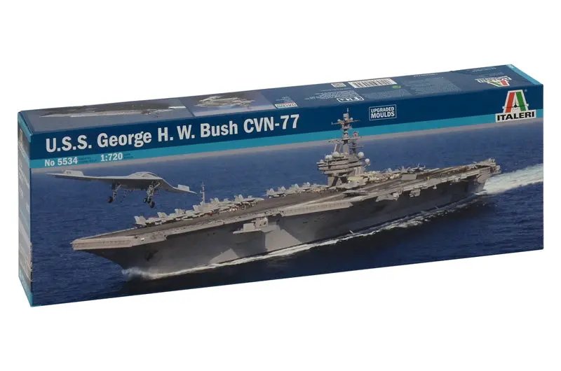 U.S.S George H.W. Bush Cvn-77 (1/720 Scale) Vessel Model Kit 1