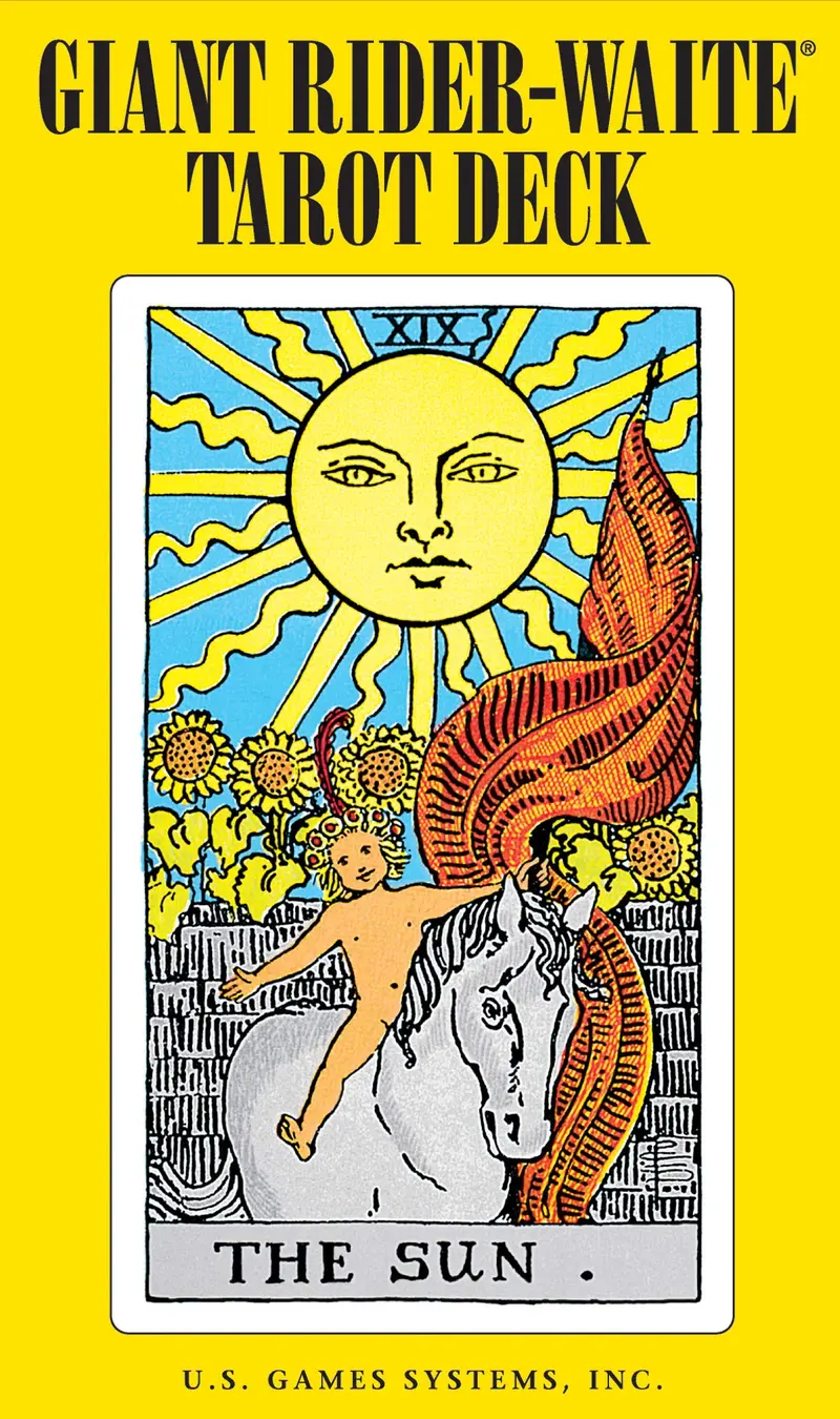 Us Games Systems Giant Rider-Waite Tarot Deck 1
