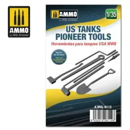 Us Tanks Pioneer Tools (1/35 Scale) Military Detail Accessories 1
