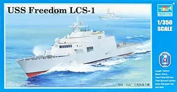Uss Freedom Lcs-1 (1/350 Scale) Boat Model Kit 1