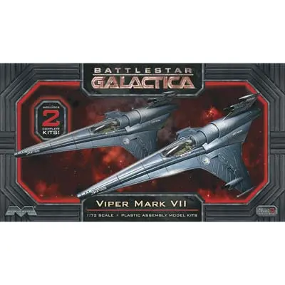 Viper Mkvii Battlestar Galactica Plastic Model (1/72 Sclae) Science Fiction Kit 1