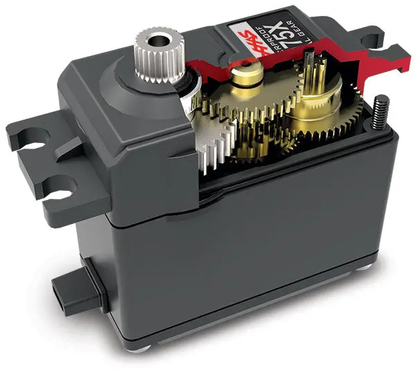 Waterproof Metal Gear Digital Servo Tra2075x 1