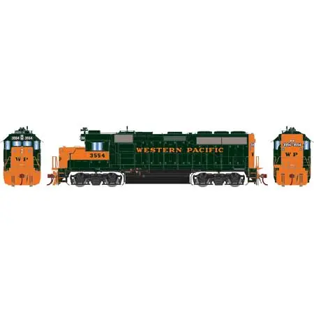 Western Pacific #3554 Gp40-2 1