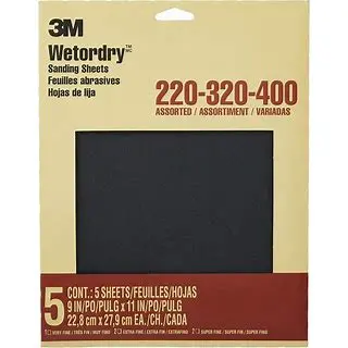 Wet/Dry Assorted Sandpaper 1