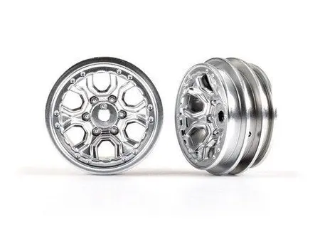 Wheels, 1.0" (Satin Chrome) 1