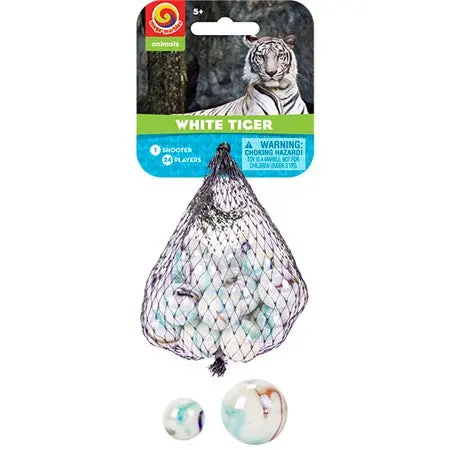 White Tiger Marbles 1