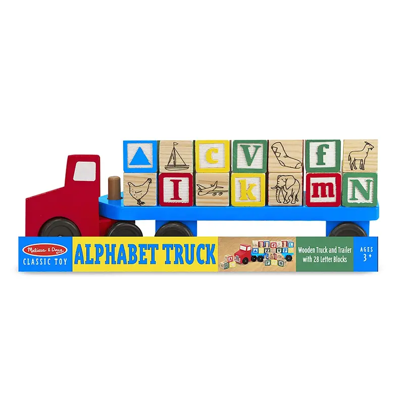 Wooden Alphabet Truck 1