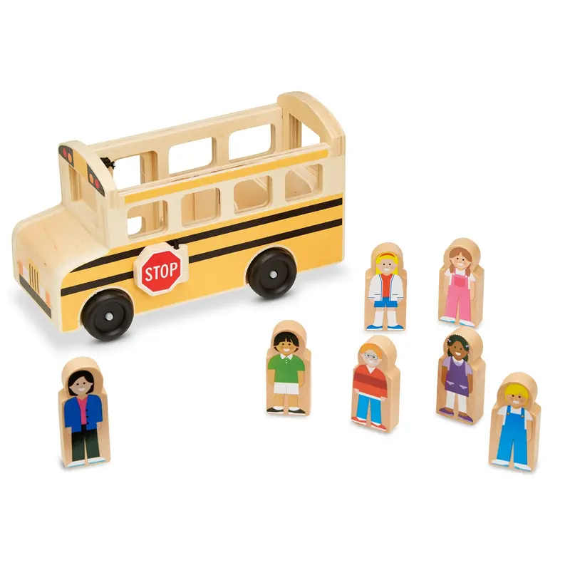 Wooden Classic School Bus 1