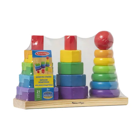 Wooden Geometric Stacker 1