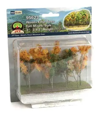 Woods Edge Trees -- Mixed Fall 3 To 3-1/2" Pkg(9) 1