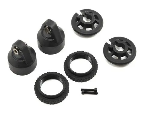X-Maxx Gtx Shock Cap, Spring Collar & Adjuster Nut 1