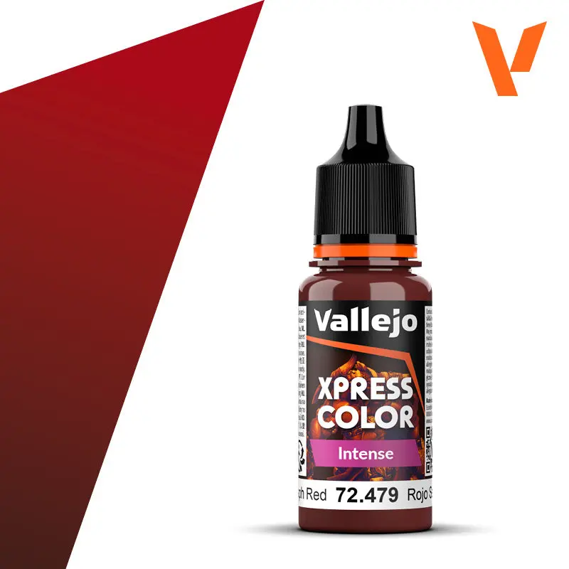 Xpress Color Intense Seraph Red Acrylic Paint 18Ml 1