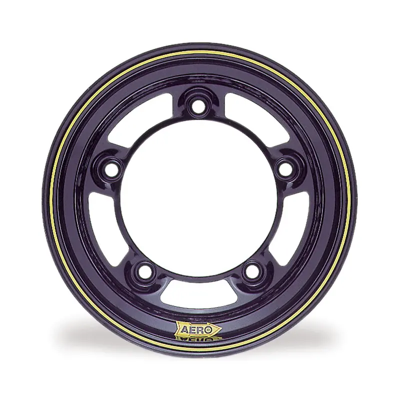 Aero Race Wheels 51-180520 15×8 Black Alloy Rim – 2" Offset, 5-Lug Design 1