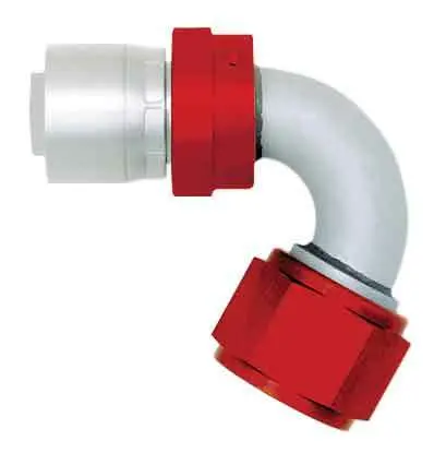 Aeroquip Fbm4242 #6 An 120° Startlite Crimp Fitting – Lightweight Aluminum Hose Connector 1