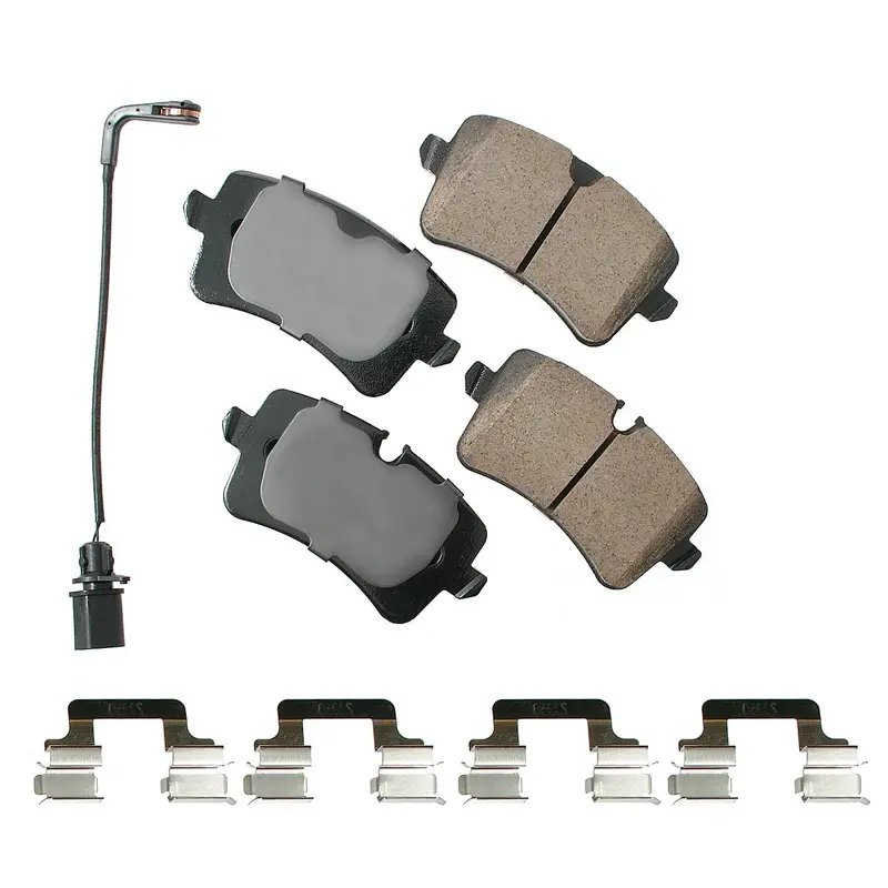 Akebono Euro Ultra-Premium Brake Pads – Rear Position, Quiet Operation And Extended Service Life 1